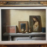 QUADRO DI ANTONIO NUNZIANTE,50x70 OLIO SU TELA