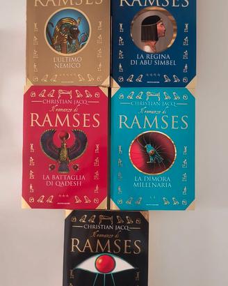 Lotto 4 libri della serie Il figlio di Ramses