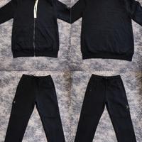Tuta Stone Island nera tutte le taglie