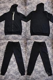 Tuta Stone Island nera tutte le taglie