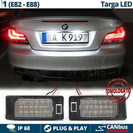 PLACCHETTE Luci TARGA LED per Bmw Serie 1 E82 E88