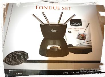 Fondue Set Deluxe con Chocolate Fondue Dark