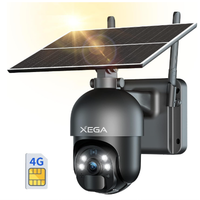 Xega 3G/4G LTE Telecamera Solare Esterno con SIM