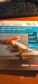 libro scuola Invito alla biologia.azzurro