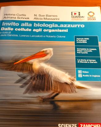 libro scuola Invito alla biologia.azzurro
