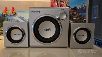 Casse con subwoofer SCOTT ADX35