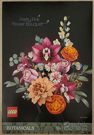 LEGO Botanicals Bouquet di fiori rosa – nuovo