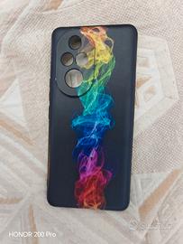 Cover custodia per Honor 200 Pro, fumo arcobaleno 
