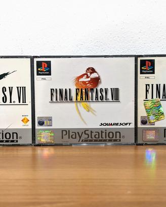 Final Fantasy collection PS1