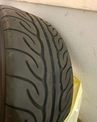 Gomme Semislick Yokohama AD08RS 195 50 15 Nuove