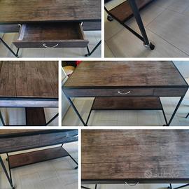 Scrivania moderna stile Industrial 