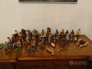 Statuine presepe vintage 