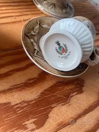 Servizio tazze capodimonte