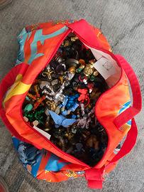 Borsone Gormiti più altri giocattoli Gormiti