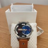 Orologio Diesel con cinturino in pelle