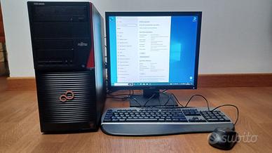 Fujitsu W530 Schermo 19" Intel i7 8GB 230GB Win10