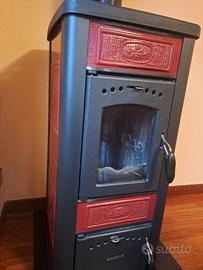 STUFA A LEGNA LINCAR MODELLO ALICE 480L 6 KW