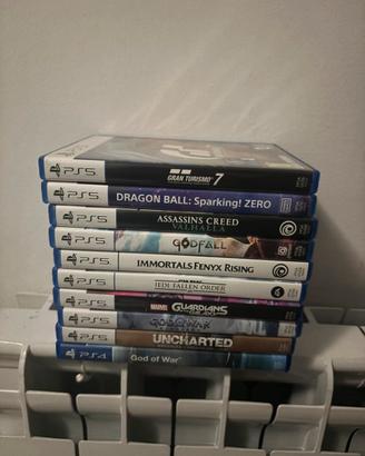 Lotto giochi ps5( God of war ps5 venduto )