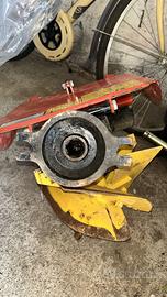 Motocoltivatore aratro rotativo