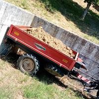 motozappa con carrello 