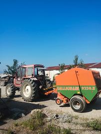 Rotopressa per trattore