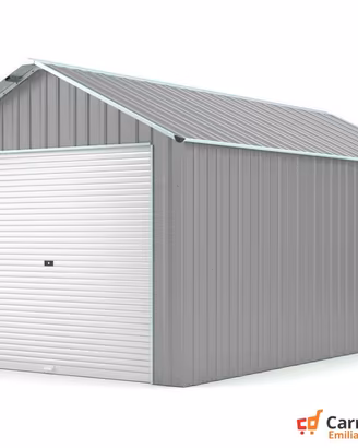 Capanno container box 360x762cm grigio chiaro