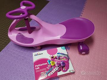 Scooter oscillante + giochi