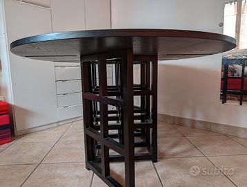 Tavolo in legno modulbile