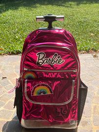 BARBIE  zaino traino estraibile fuxia