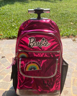BARBIE  zaino traino estraibile fuxia