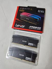 Lexar ARES RGB DDR5 32GB (2x16GB) 6000MHz CL26