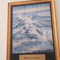 Quadro mare d'inverno 