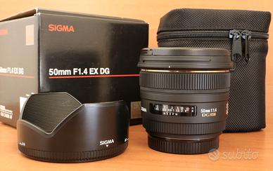 Sigma EX 50 F. 1.4 DG HSM per Canon