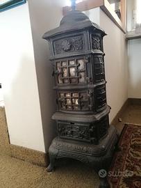 stufa in ghisa antiquariato Canada Star1