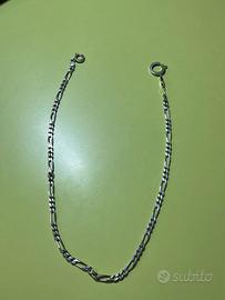 Catena Figaro Argento 925 - Collana Unisex 24g