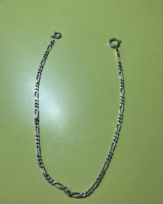 Catena Figaro Argento 925 - Collana Unisex 24g