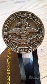 Timbro mutuo soccorso militari Carpi Modena 1800