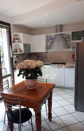 cucina in laminato bianco