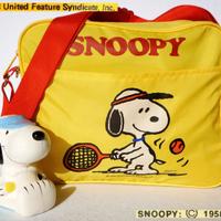 SNOOPY TENNIS VINTAGE 1980 BORSA Borsa Salvadanaio