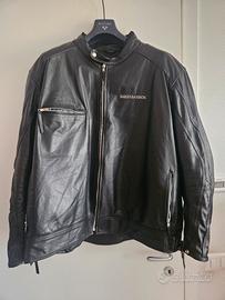 Giacca 5XL in Pelle Harley Davidson con protezioni