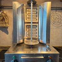 Macchina Kebab in acciaio inox