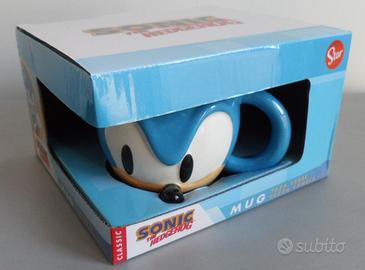 Tazza ceramica Sonic 3D modello Mug 355 ml-NUOVA