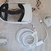 Oculus Meta Quest2 256Gb + poggiatesta e PC-Link