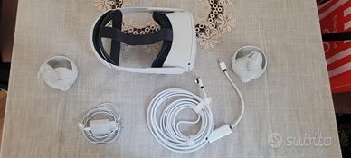 Oculus Meta Quest2 256Gb + poggiatesta e PC-Link
