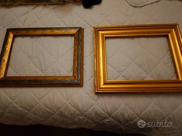 Lotto da 15 cornici nuove vari colori e misure 