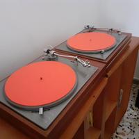 coppia giradischi lenco l75 s