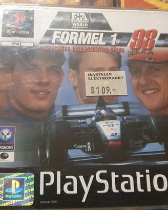 Gioco ps1 formel 1 "98"
