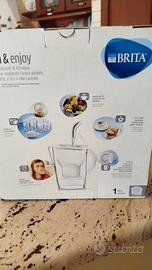 caraffa filtra acqua potabile con cartucce pronte 