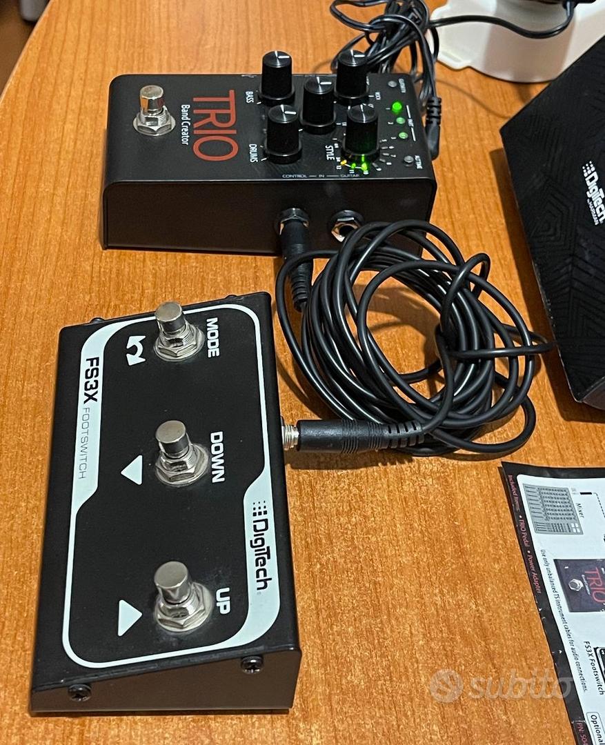TRIO Band Creator + FS3X 中古品 DigiTech Trio Band Creator + DigiTech FS3X - Strumenti Musicali In