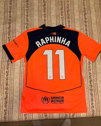 maglia Barcellona 2025 2026, numero 11, raphina